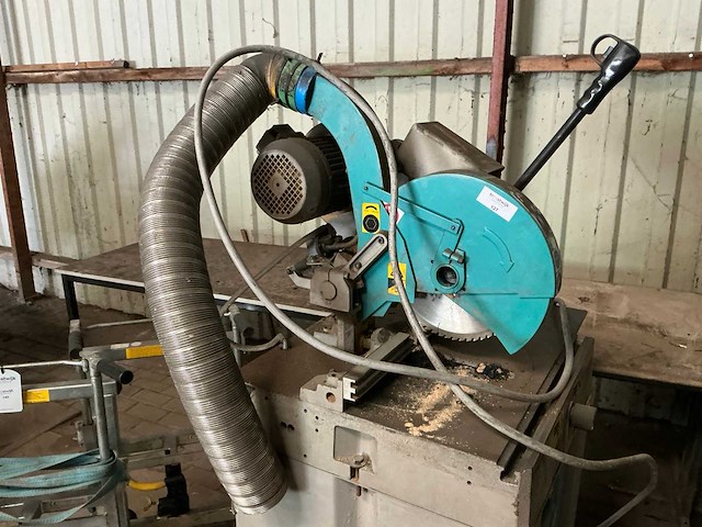 1996 romas velox 350 afkortcirkelzaagmachine - afbeelding 4 van  9