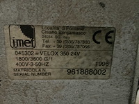 1996 romas velox 350 afkortcirkelzaagmachine - afbeelding 8 van  9