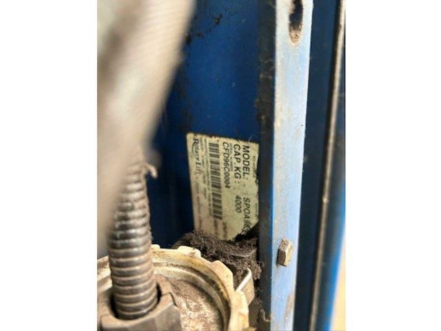 1996 rotary spoa 9e3 hefbrug 4ton drempelvrij - afbeelding 6 van  6