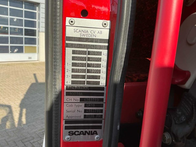 1996 scania r 143m 500 vrachtwagen - afbeelding 49 van  50
