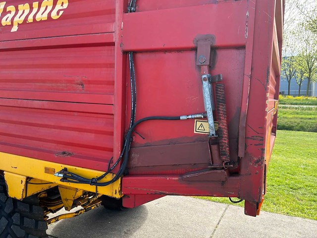 1996 schuitemaker rapide-125s opraapwagen - afbeelding 7 van  17