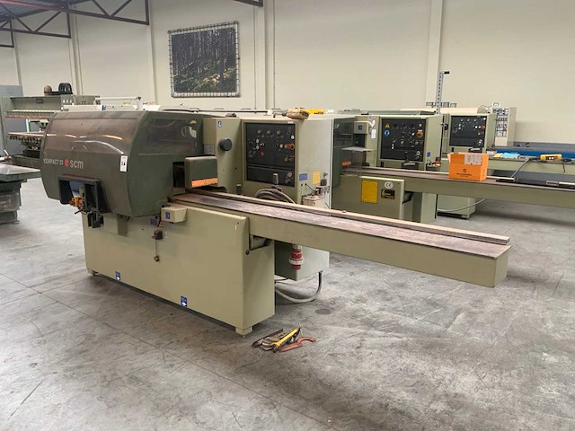 1996 scm compact 23 vierzijdige profileer schaafmachine - afbeelding 1 van  3