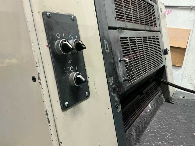 1996 shinohara 52-2 kleuren offsetpers - afbeelding 8 van  30