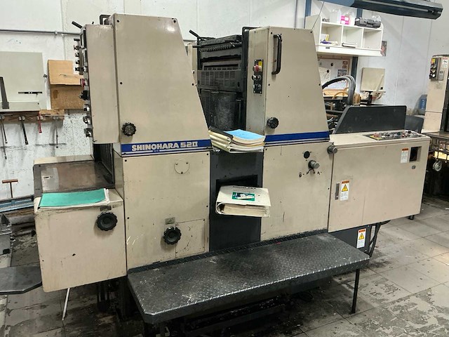 1996 shinohara 52-2 kleuren offsetpers - afbeelding 26 van  30