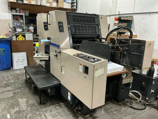 1996 shinohara 52-2 kleuren offsetpers - afbeelding 27 van  30