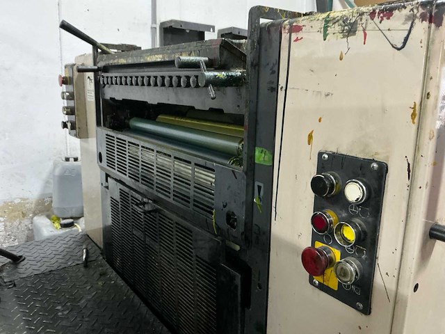 1996 shinohara 52-2 kleuren offsetpers - afbeelding 8 van  29