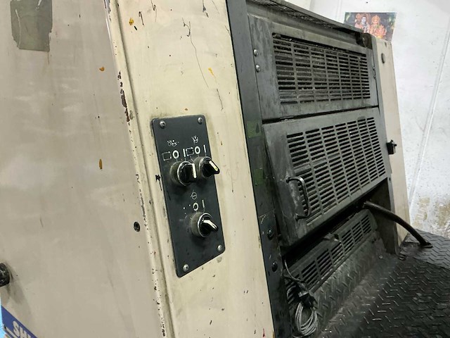 1996 shinohara 52-2 kleuren offsetpers - afbeelding 9 van  29