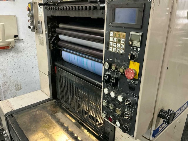 1996 shinohara 52-2 kleuren offsetpers - afbeelding 11 van  29