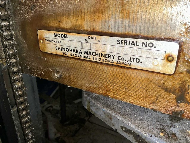 1996 shinohara 52-2 kleuren offsetpers - afbeelding 15 van  29