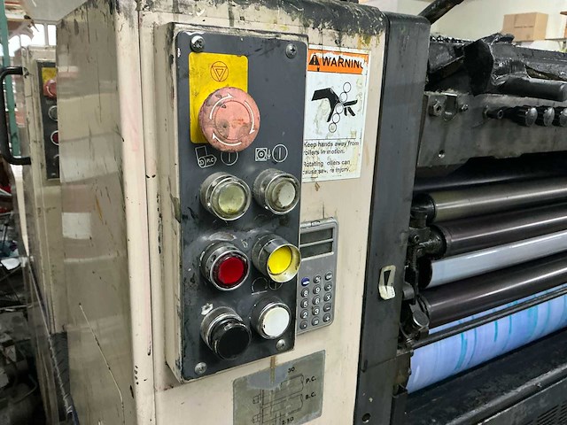 1996 shinohara 52-2 kleuren offsetpers - afbeelding 20 van  29