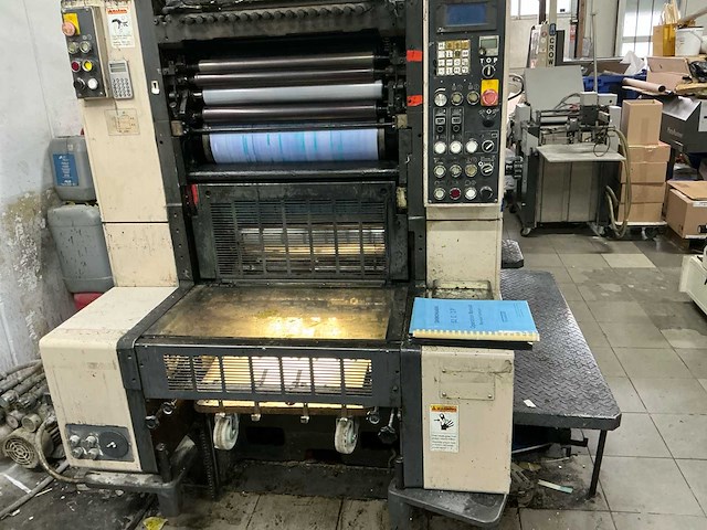 1996 shinohara 52-2 kleuren offsetpers - afbeelding 12 van  29