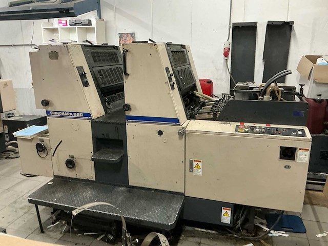 1996 shinohara 52-2 kleuren offsetpers - afbeelding 25 van  29