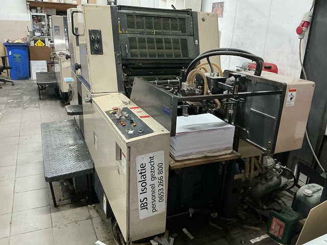 1996 shinohara 52-2 kleuren offsetpers - afbeelding 26 van  29