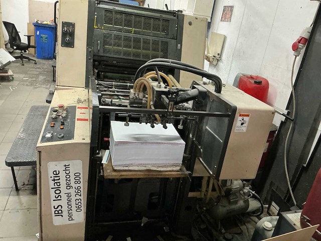 1996 shinohara 52-2 kleuren offsetpers - afbeelding 27 van  29