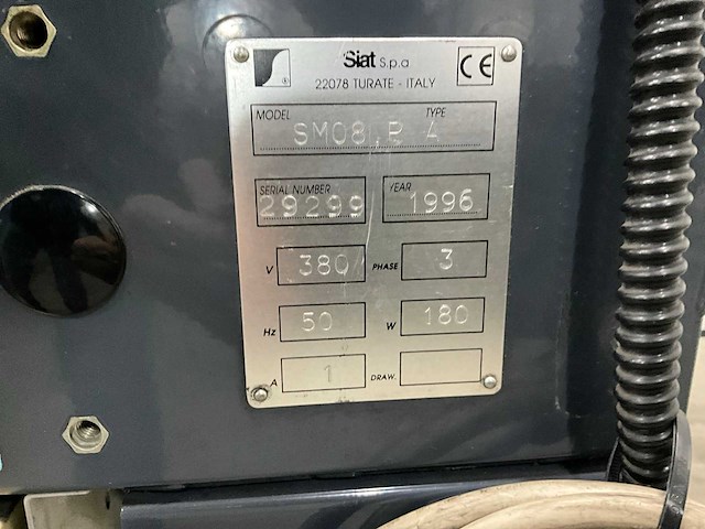 1996 siat sm081.p dozensluitmachine - afbeelding 7 van  7