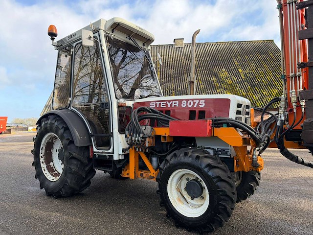 1996 steyr 8075 as vierwielaangedreven landbouwtractor - afbeelding 5 van  7