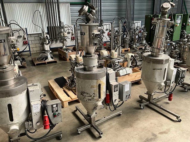 1996 stougaard argos cs-1 granulaat droger / hopper - afbeelding 2 van  7