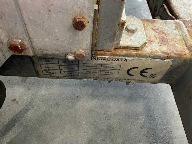 1996 sumner 715 / 720 materiaallift - afbeelding 3 van  3