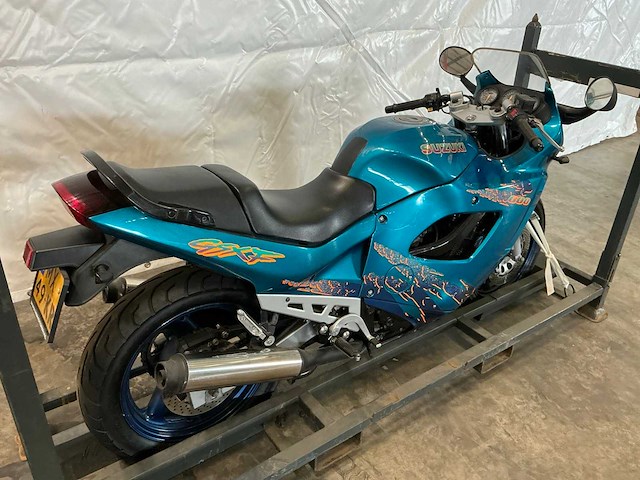1996 suzuki tour gsxf 600 motorfiets - afbeelding 1 van  7