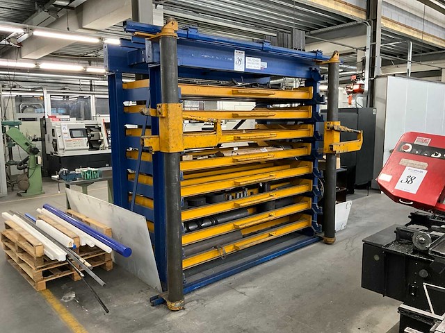 1996 thiel hvg-300-8l-200x100 platenstelling - afbeelding 1 van  5