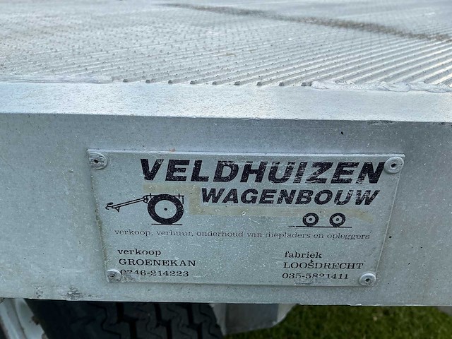 1996 veldhuizen g50-2 - schamel aanhangwagen - afbeelding 21 van  22