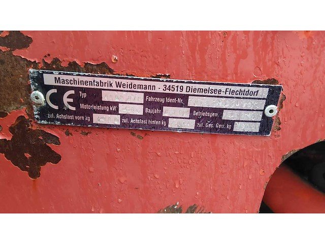 1996 weidemann 4002 shovel - afbeelding 14 van  21