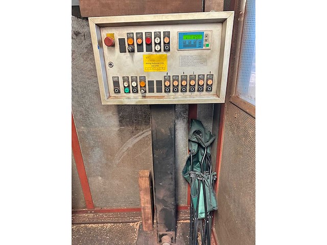 1996 weinig hydromat 22 bl 4-zijdige profileer- en schaafmachine - afbeelding 5 van  10