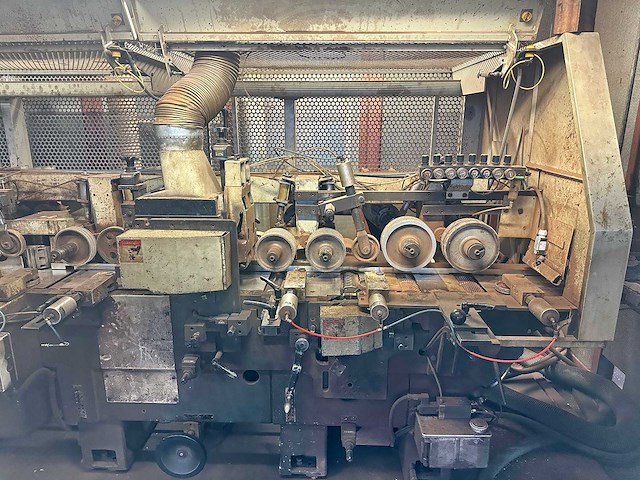 1996 weinig hydromat 22 bl 4-zijdige profileer- en schaafmachine - afbeelding 7 van  10