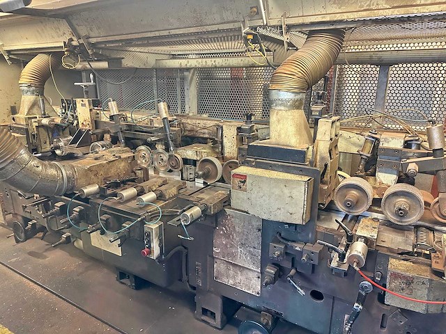 1996 weinig hydromat 22 bl 4-zijdige profileer- en schaafmachine - afbeelding 8 van  10