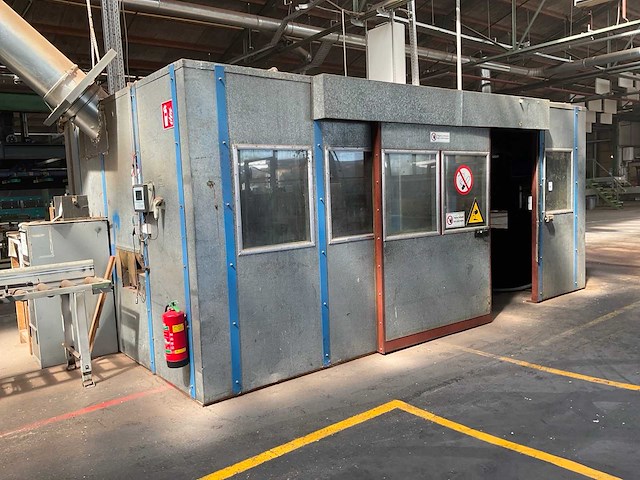 1996 weinig hydromat 22 bl 4-zijdige profileer- en schaafmachine - afbeelding 10 van  10