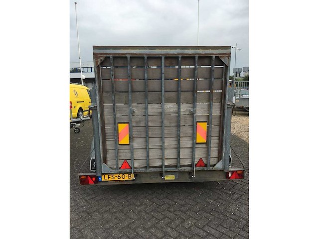 1996 wipkar jvd t3500/2 dieplader open langzaam verkeer - afbeelding 7 van  11