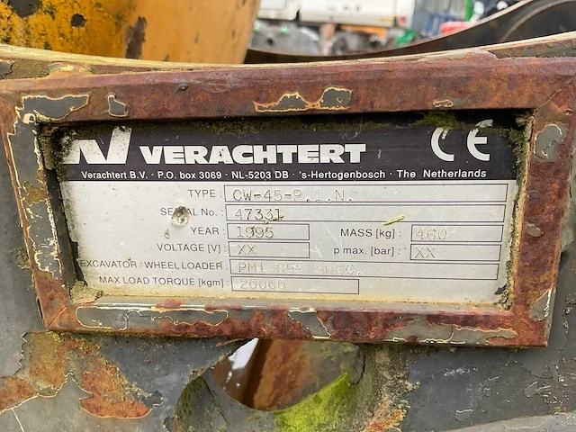 1996 woltman p.m.i. 955 lc rupsgraafmachine funderingsmachine - afbeelding 13 van  44