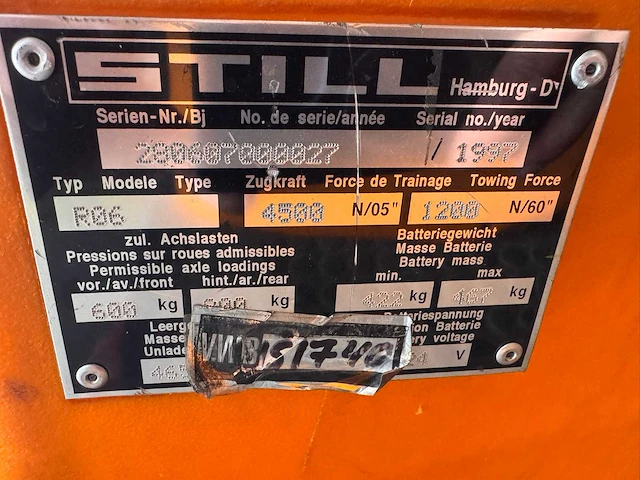 1997 - still - r06 - takelwagen - afbeelding 3 van  12