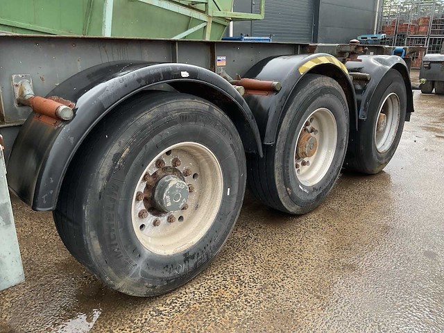1997 - van hool - 3b0049 - 30ft container trailer - afbeelding 4 van  4
