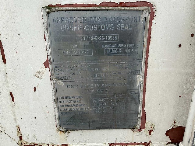 1997 20ft zeecontainer met werkplaatsinrichting - afbeelding 5 van  13