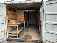 1997 20ft zeecontainer met werkplaatsinrichting - afbeelding 9 van  13