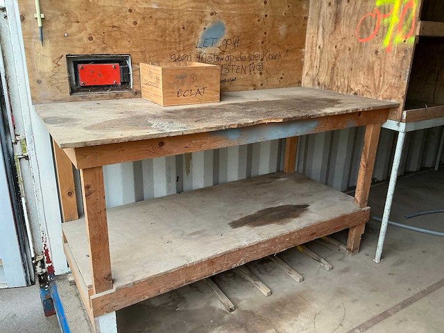 1997 20ft zeecontainer met werkplaatsinrichting - afbeelding 11 van  13