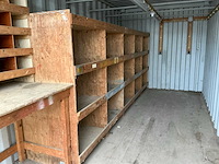 1997 20ft zeecontainer met werkplaatsinrichting - afbeelding 9 van  11