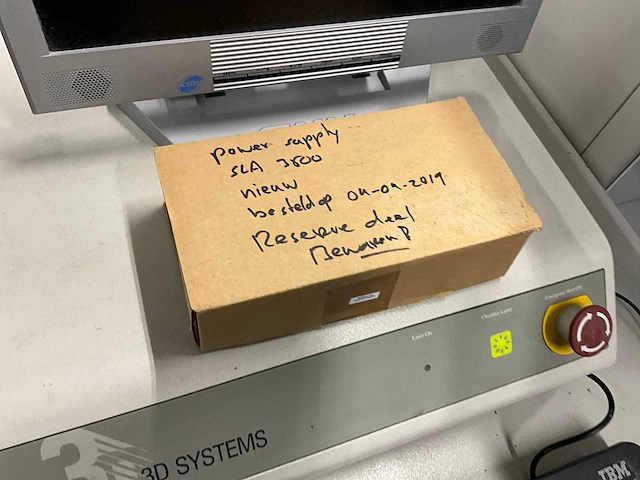 1997 3d-systems sla-3500 3d printer - afbeelding 4 van  16