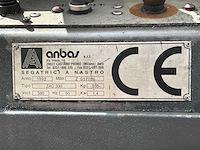 1997 anbas zac 330 metalen horizontale bandzaagmachine - afbeelding 13 van  13