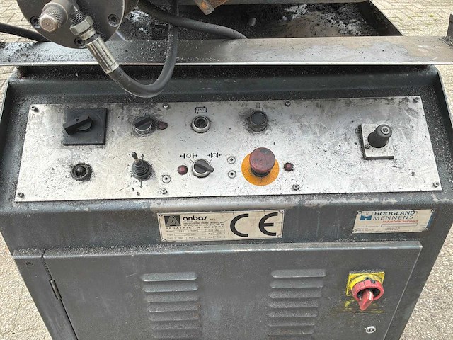 1997 anbas zac 330 metalen horizontale bandzaagmachine - afbeelding 8 van  13