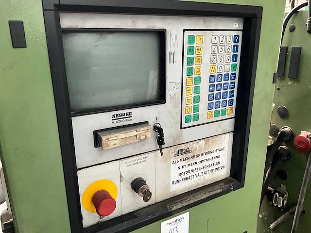1997 arburg 270 m 500 schakel- en besturingskast (2x) - afbeelding 2 van  13