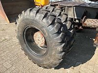 1997 atlas 1404 banden graafmachine - afbeelding 1 van  5