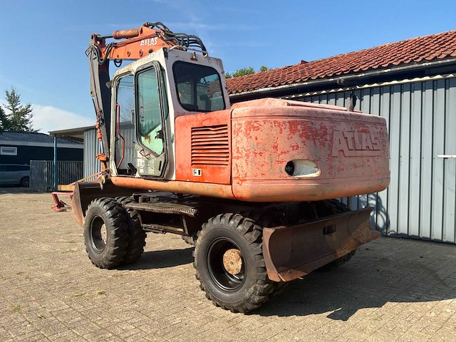1997 atlas 1404 banden graafmachine - afbeelding 5 van  5