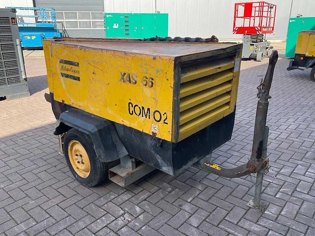 1997 atlas copco xas 66 luchtcompressor - afbeelding 7 van  12