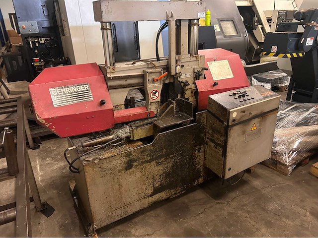 1997 behringer hbp 263a metalen horizontale bandzaagmachine - afbeelding 1 van  10