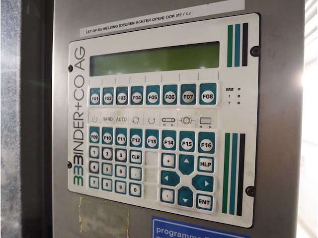 1997 binder+co mk3-re folie verpakkingsmachine (3x) - afbeelding 8 van  12