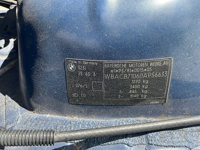 1997 bmw 3-serie 323i sport personenauto - afbeelding 1 van  1