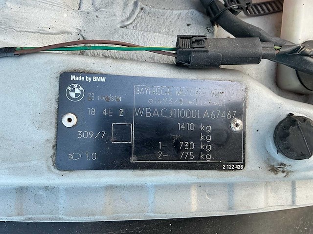 1997 bmw z3 roadster 1.8 personenauto - afbeelding 36 van  46