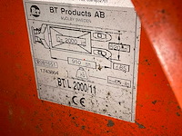 1997 bt l 2000/11 hand hydraulische palletwagen - afbeelding 3 van  4